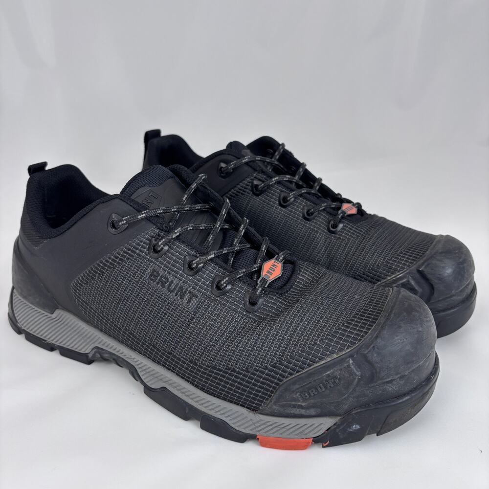 BRUNT The Ryng Comp Toe 4" Low Top 90° Heel Work Shoe Men’s Size 11 Safety Toe